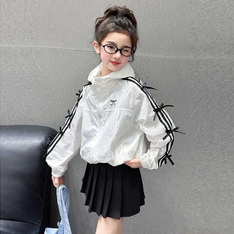 女童防晒衣夏季2025新款儿童皮肤衣服轻薄透气女孩薄款外套中大童