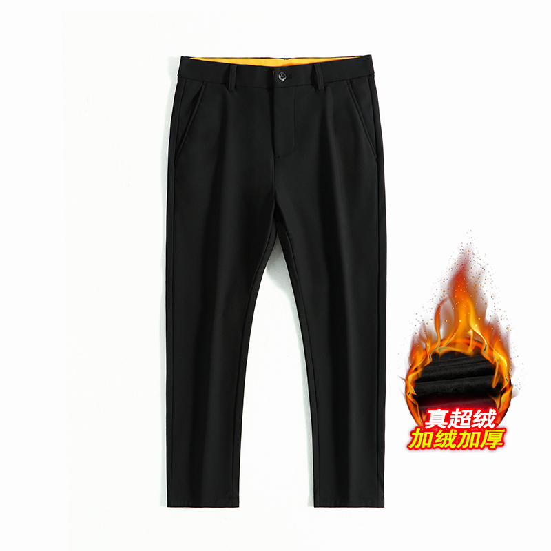 3061#秋季新款西裤正装男士裤商务男裤免烫抗皱宽松西裤弹力长裤