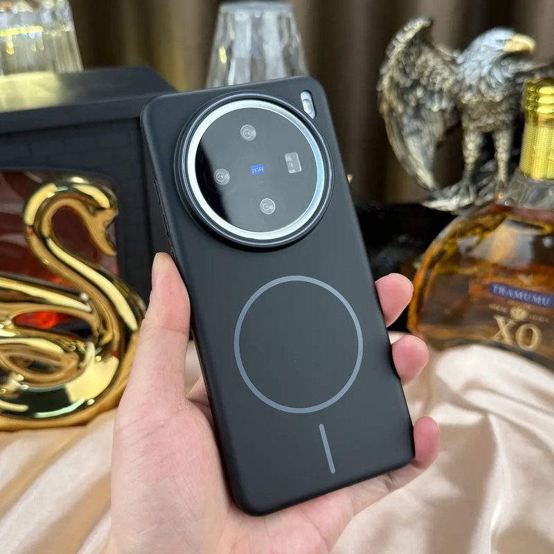 【超薄裸感+肤感磁吸】适用于vivo X100手机壳高端防摔防指纹
