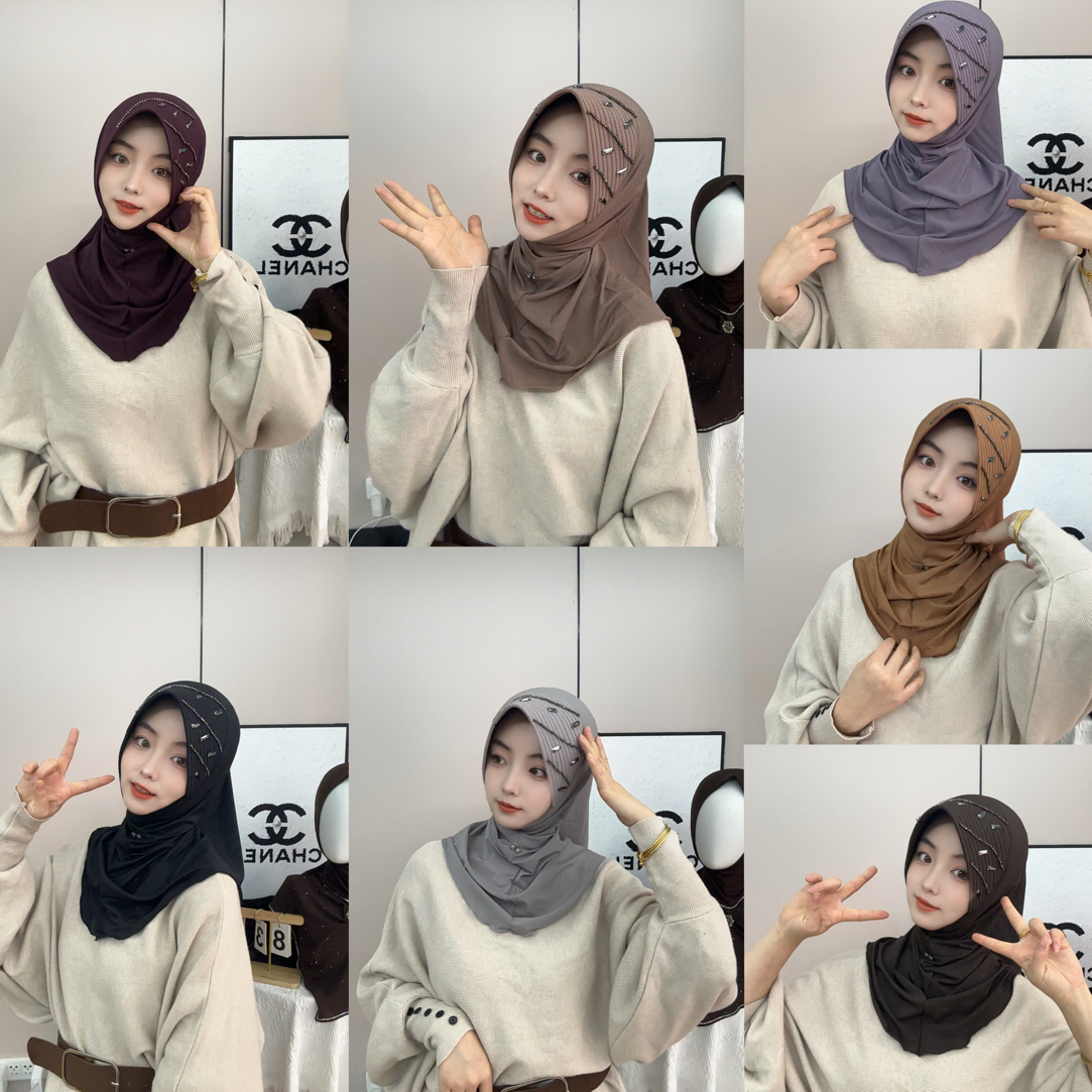 珂 原创设计异性钻手工海绵帽檐