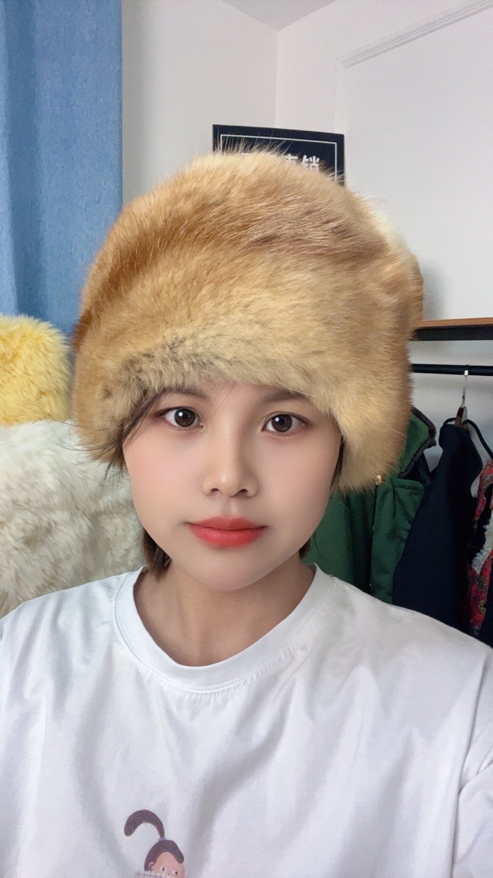 真皮毛一体保暖防寒男士帽子皮草帽子加厚棉帽防风秋冬季包头帽