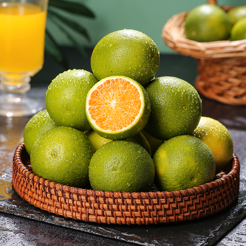 云南冰糖橙9斤皮薄多汁xm