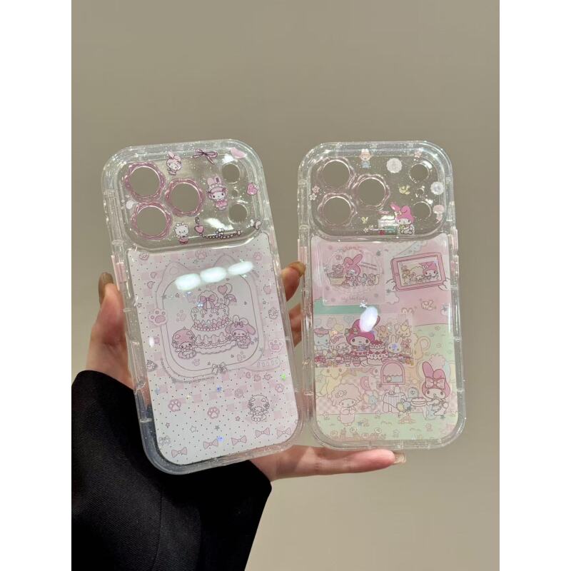 甜美可爱过生日美乐蒂小羊适用于iphone17promax苹果16pr手机壳15