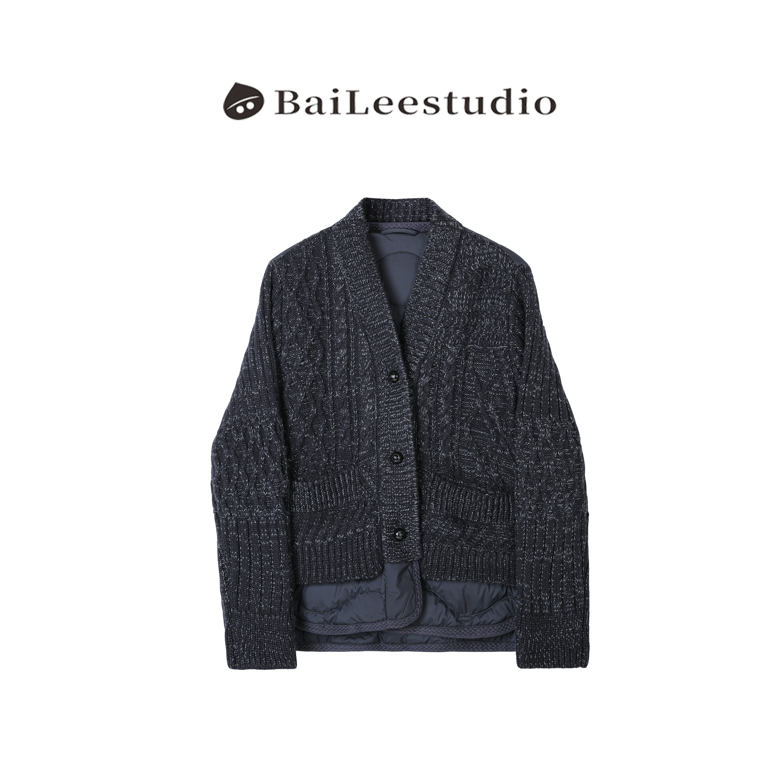 【柏栗良品】2025冬季新款~休闲风常规款拼接款鹅绒服女87552