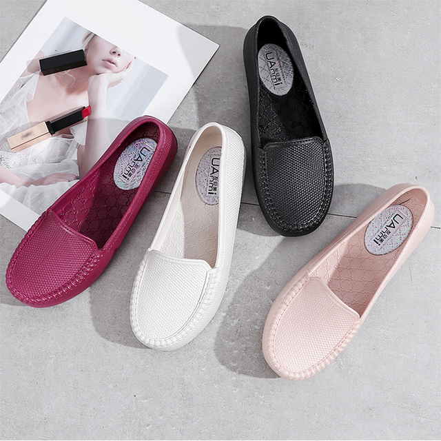 2023防滑软底女雨鞋平底雨靴短筒时尚低帮胶鞋女厨房工作鞋防水鞋