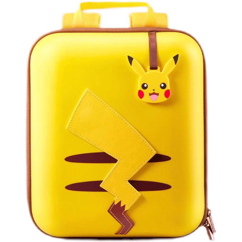 正品肯德基皮卡丘书包KFC宝可梦手提箱儿童背包双肩包游戏机收纳
