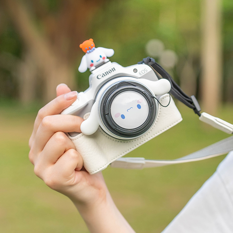 佳能R50相机套R10r62r8保护套R100底座包R6二代配件R5皮套RP壳r7