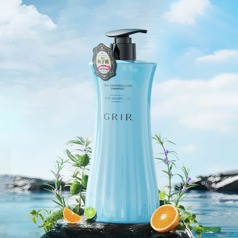GRIR鱼子酱三重蛋白柔顺控油洗发乳560ml