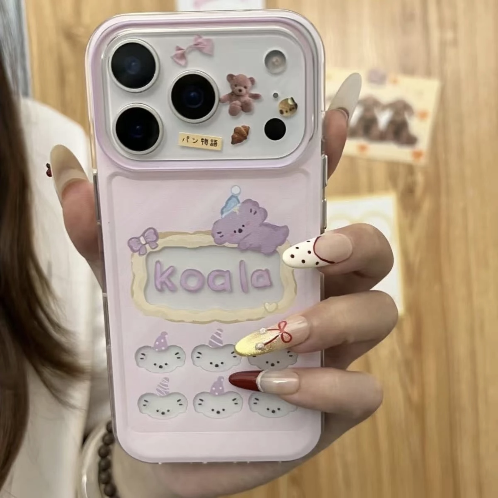 欧克里里紫色考拉适用iPhone17/16手机壳苹果15华为vivo小米oppo