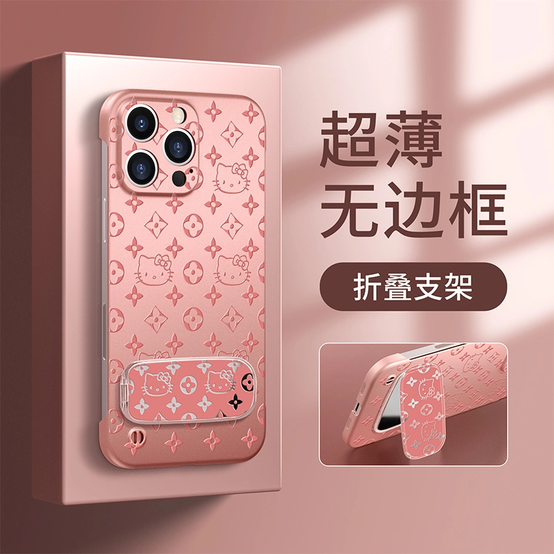 星星kt猫夏季新品适用苹果华为vivo小米oppo无边框手机壳新女防摔
