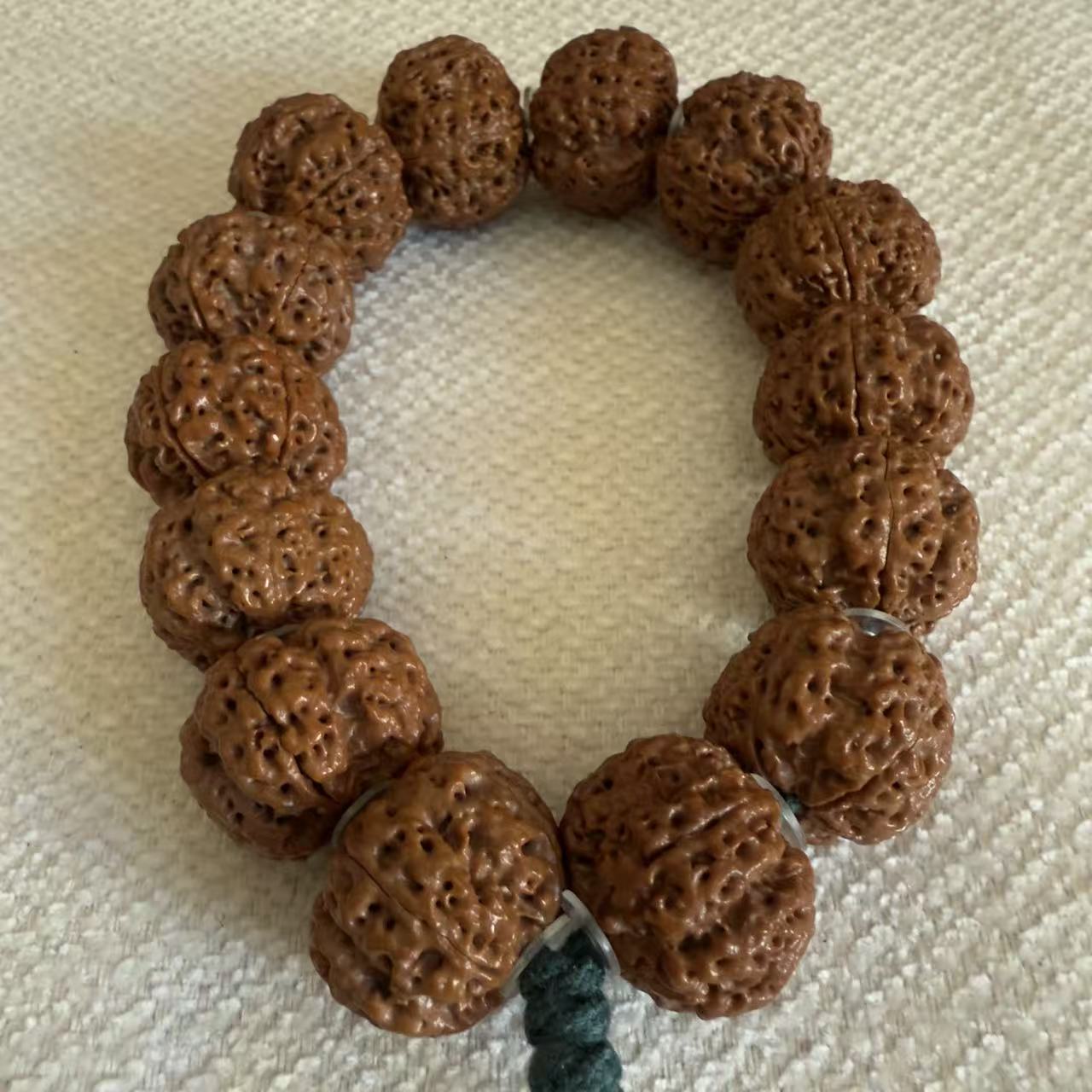 【泽润轩】严选平头闷墩五星蜂王24mm大金刚男女手串