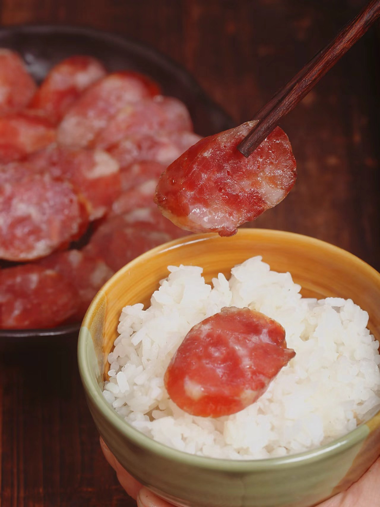 正宗纯猪肉灌制腊肠