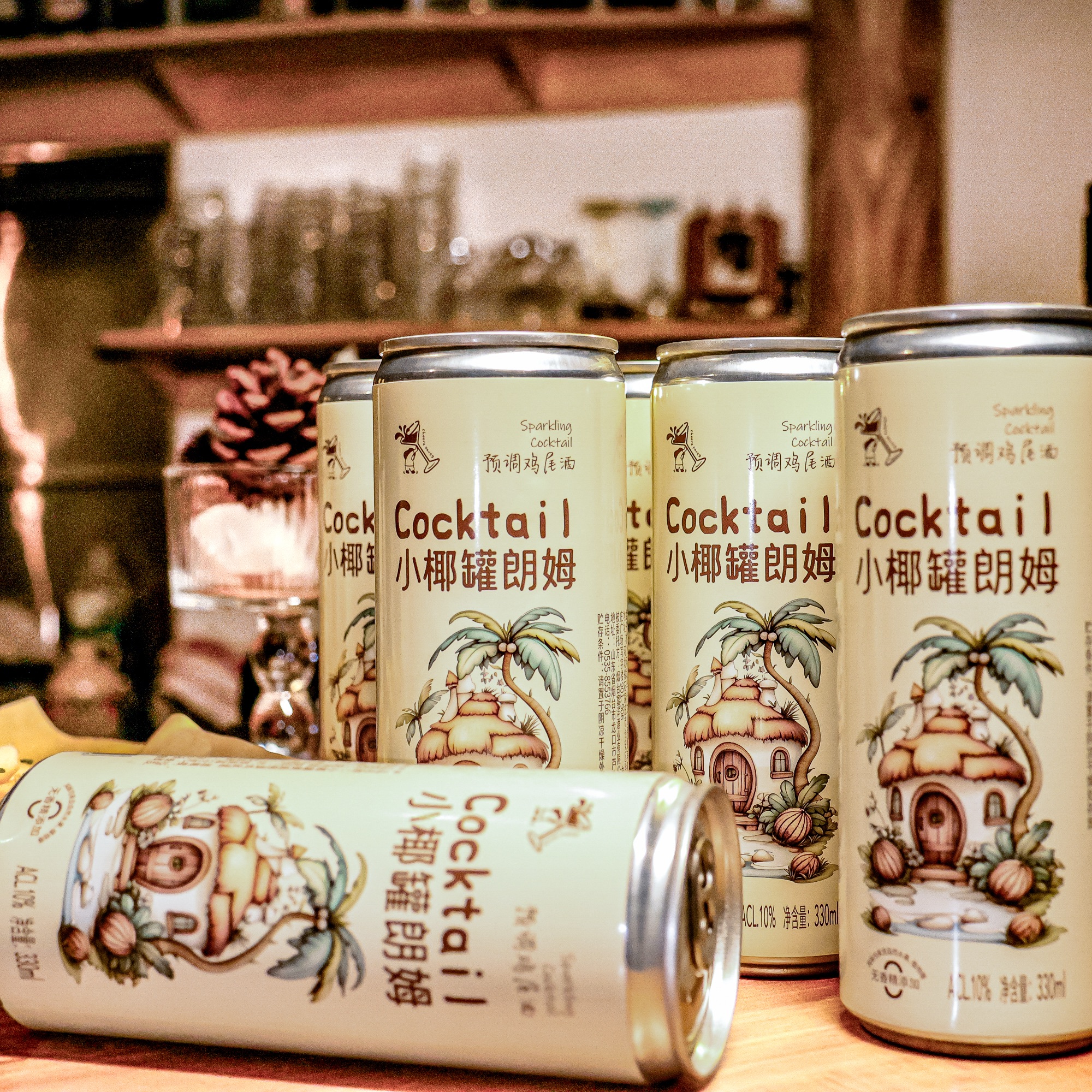 小椰罐 acl.10%手工RTD鸡尾酒