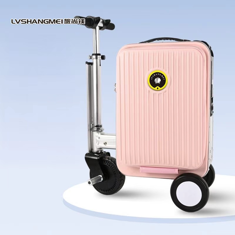 2025年骑行SE3E伸缩20寸电动骑行旅行智能行李箱带（3CCC认证）