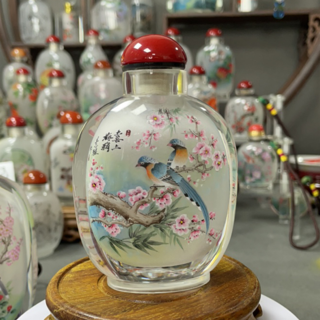 非遗纯手绘内画工艺品摆件特色礼品