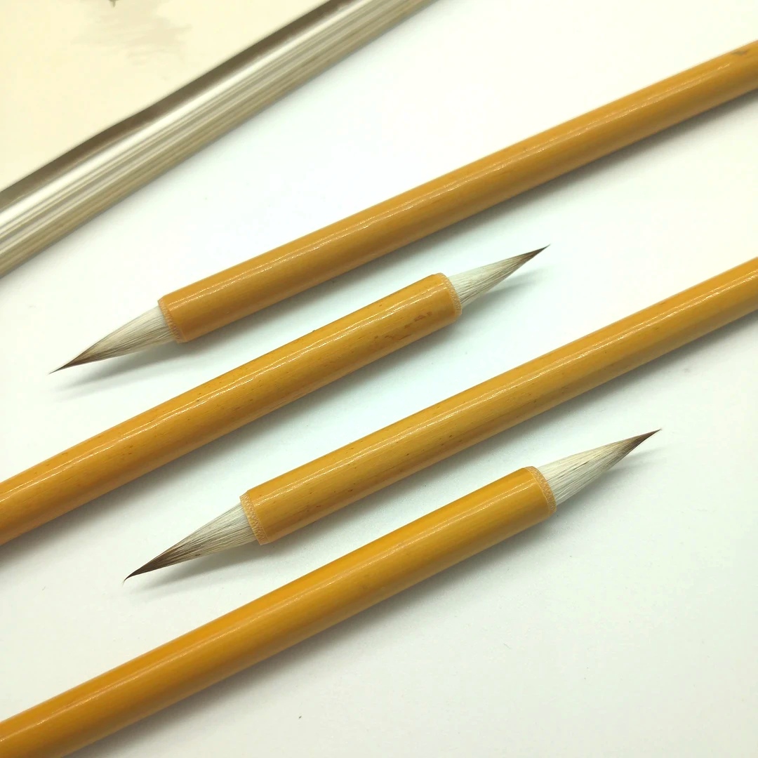 【竹海】狼羊兼毫小楷毛笔适合初学者楷书国画入门书法专用书写练习