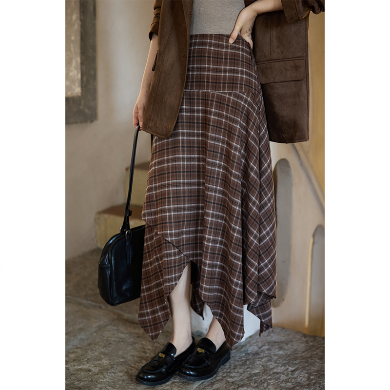 SAITPATID/锡特帕第秋韩系气质上衣独特咖色麂皮绒外套流行洋气