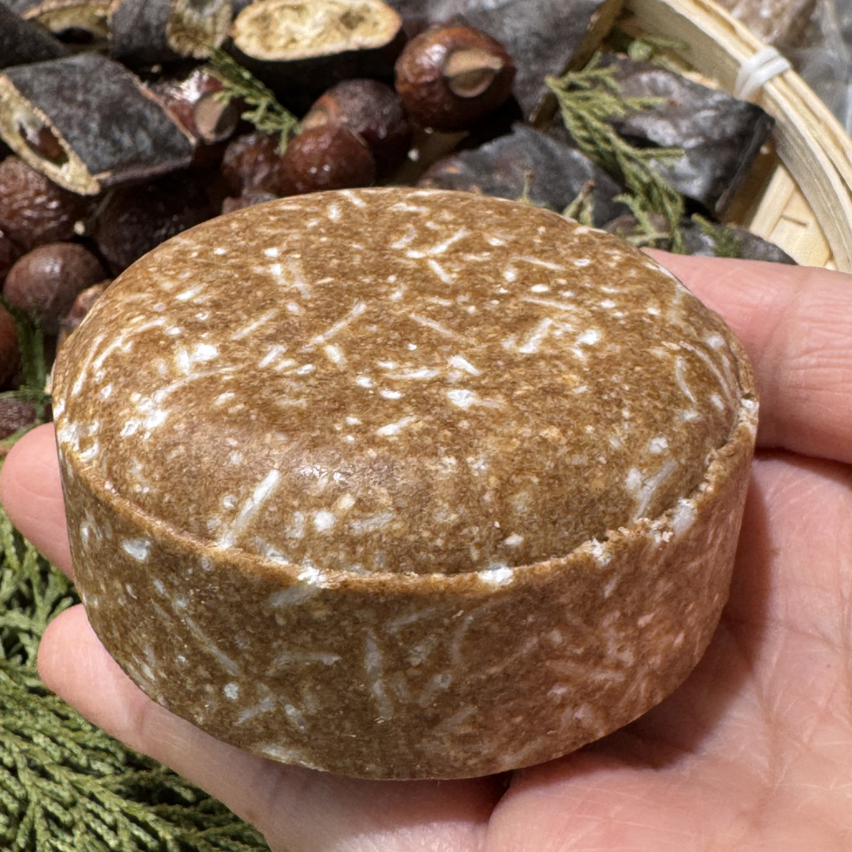 满堂纯【天然植物洗发皂】何首乌侧柏氨基酸精油手工皂油头蓬松易断