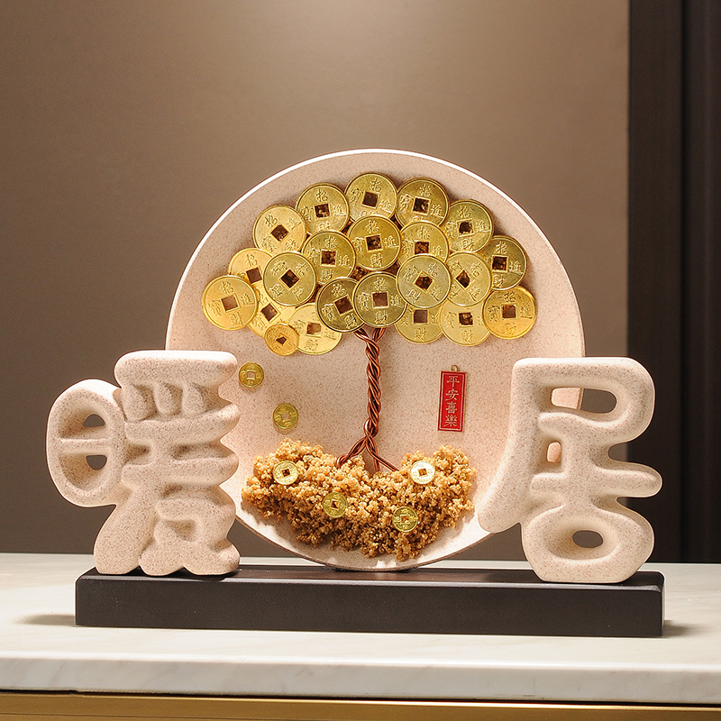 入户玄关暖居客厅摆件新房装饰品电视柜家居饰品乔迁搬家礼物