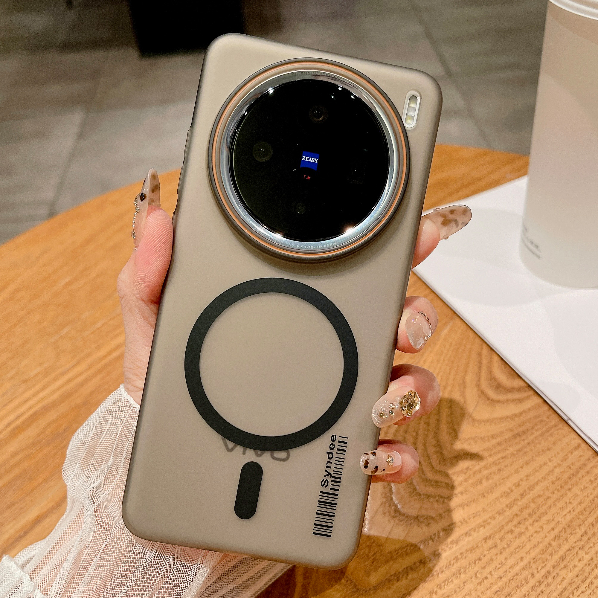 适用vivox200s手机壳vivox200ultra透明磁吸vivos30超薄磨砂x100s