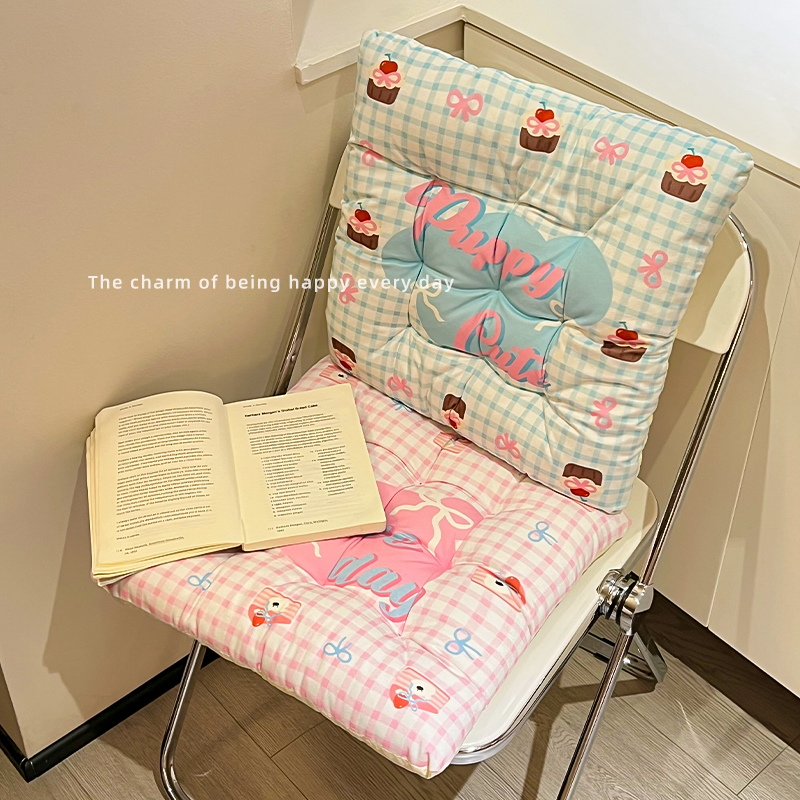 印花可爱沙发坐垫椅子垫防屁股痛护腰久坐学生教室办公室飘窗屁垫