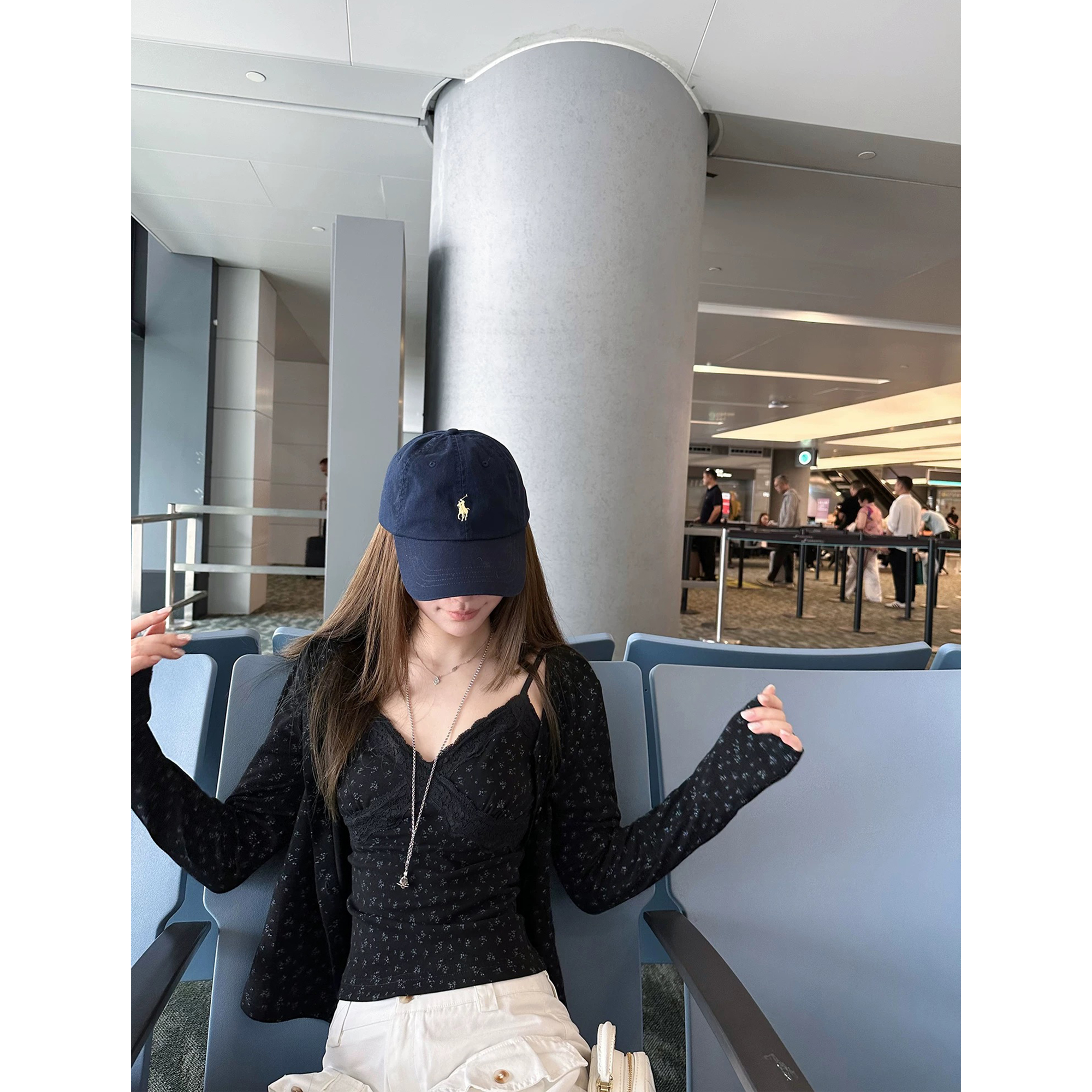 夏日碎花蕾丝吊带开衫两件套C 9036#