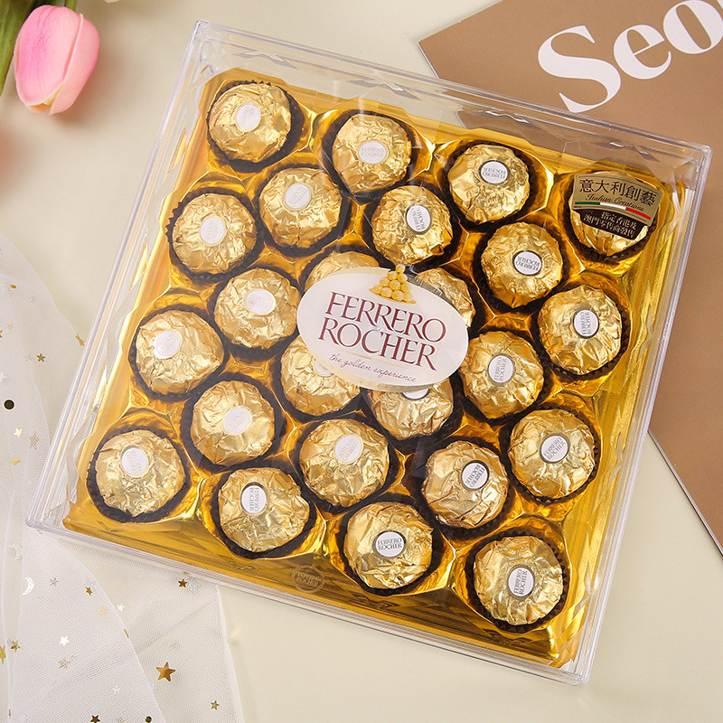 意大利进口费列罗榛果威化巧克力金莎T24粒情人节零食糖果巧克力
