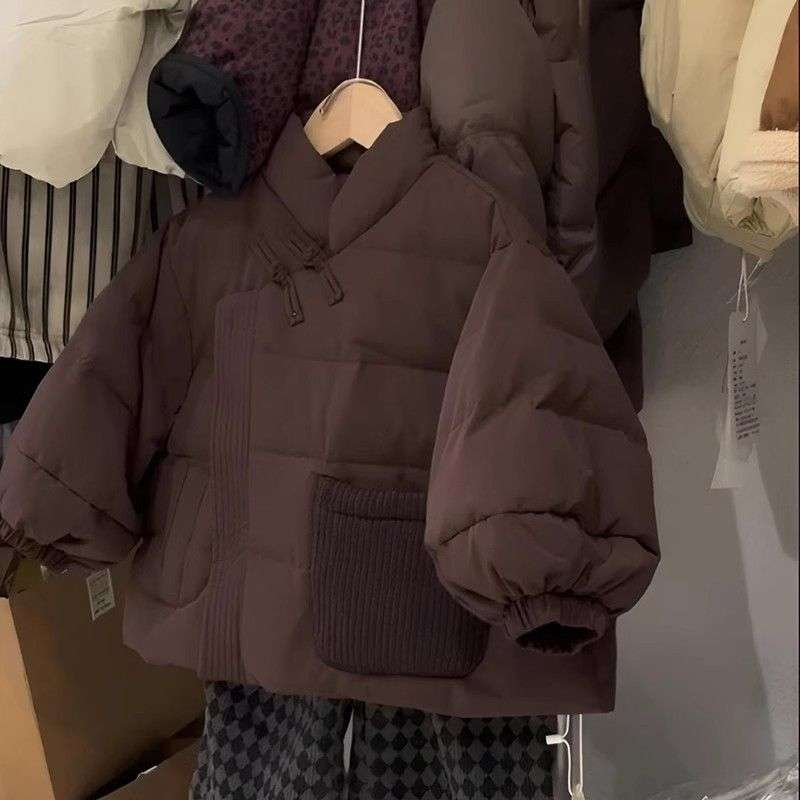 童装男女童2025新款棉服洋气新中式爆款加厚保暖儿童外套冬装