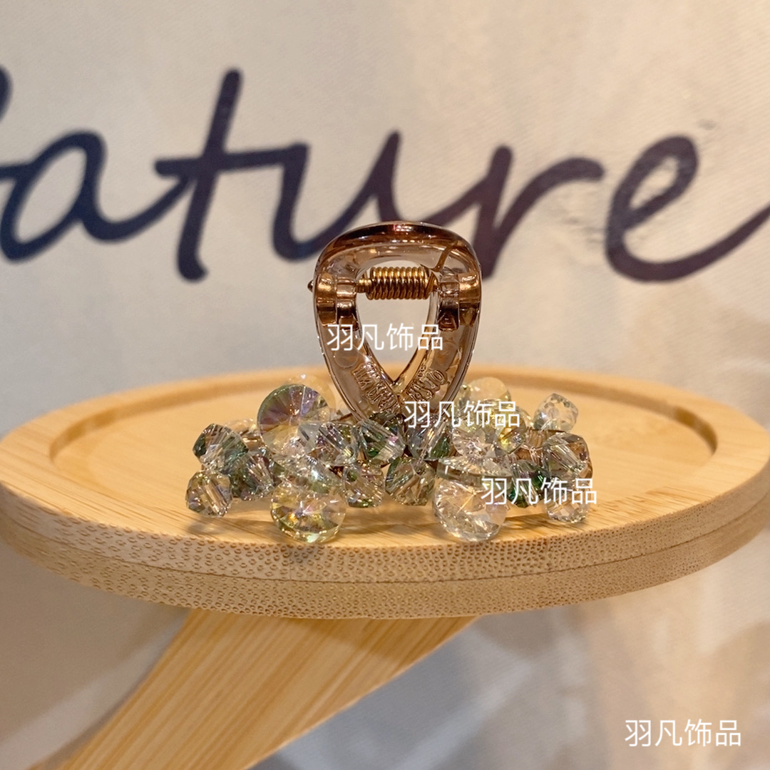 羽凡2567原创简约法式日韩4厘米时尚气质发夹发卡优雅刘海侧边夹