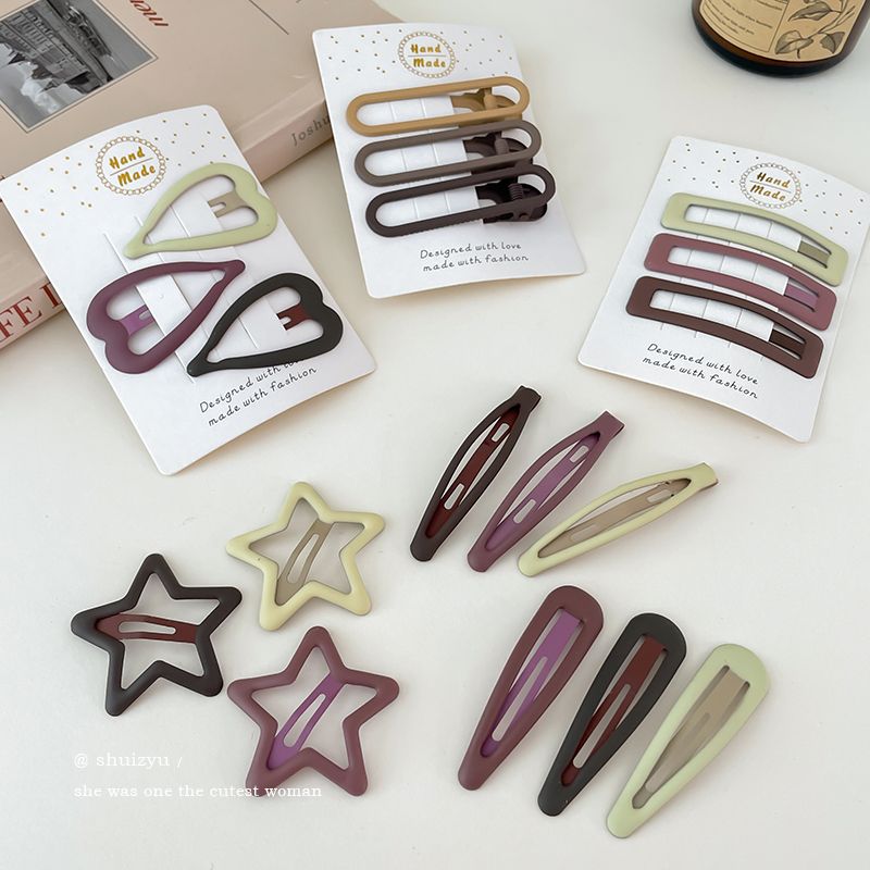 秋冬碎发夹女边夹侧边发卡2023新款卡子刘海夹后脑勺头发夹子头d1