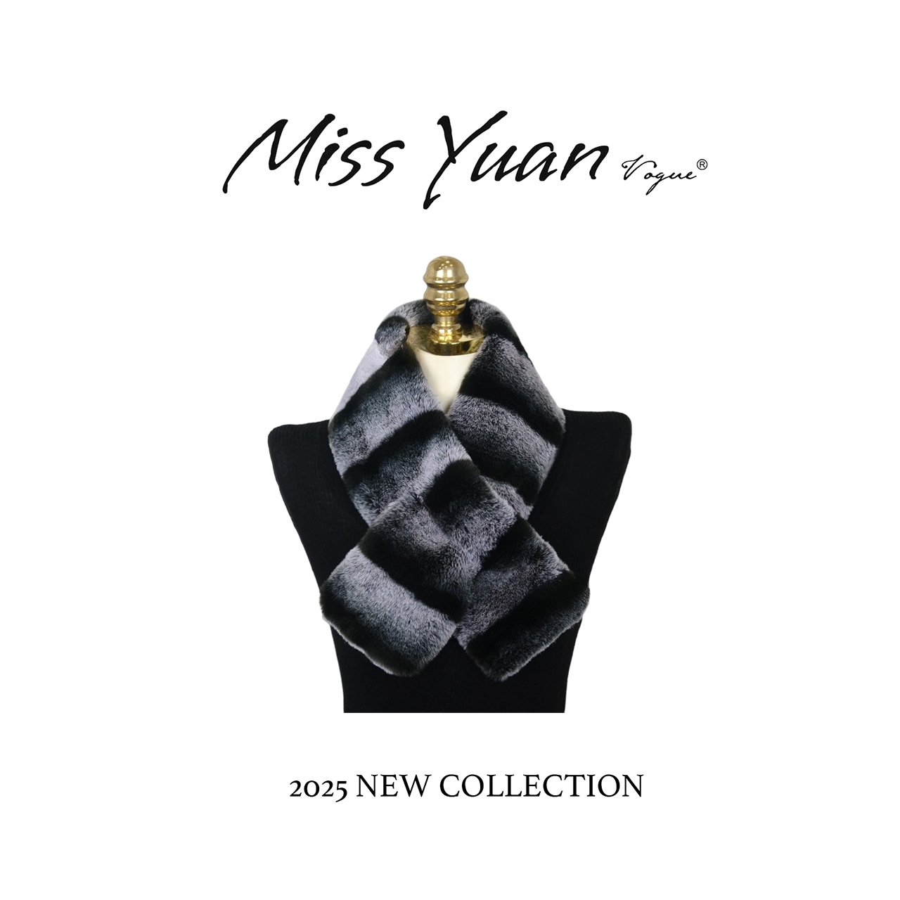 秋冬季毛绒双面加厚保暖围巾 12846