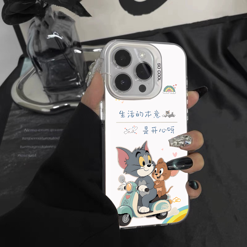 彩银开心生活适用于苹果iPhone 华为 VIVO OPPO 一加 小米 手机壳