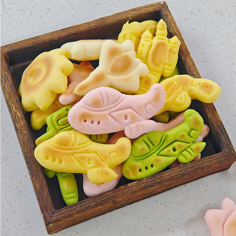 巧果模具军火烧饼模具军事一口馒头模具宝宝辅食烘焙DIY定制