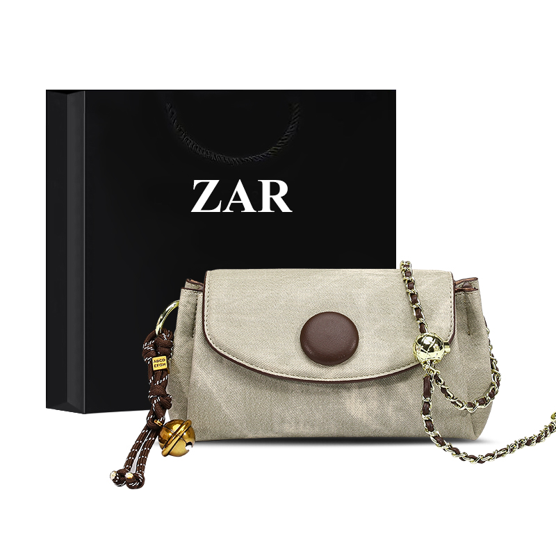 ZAR&RUILR/查瑞娜轻奢链条小包包女士百搭时尚单肩包简约斜挎包