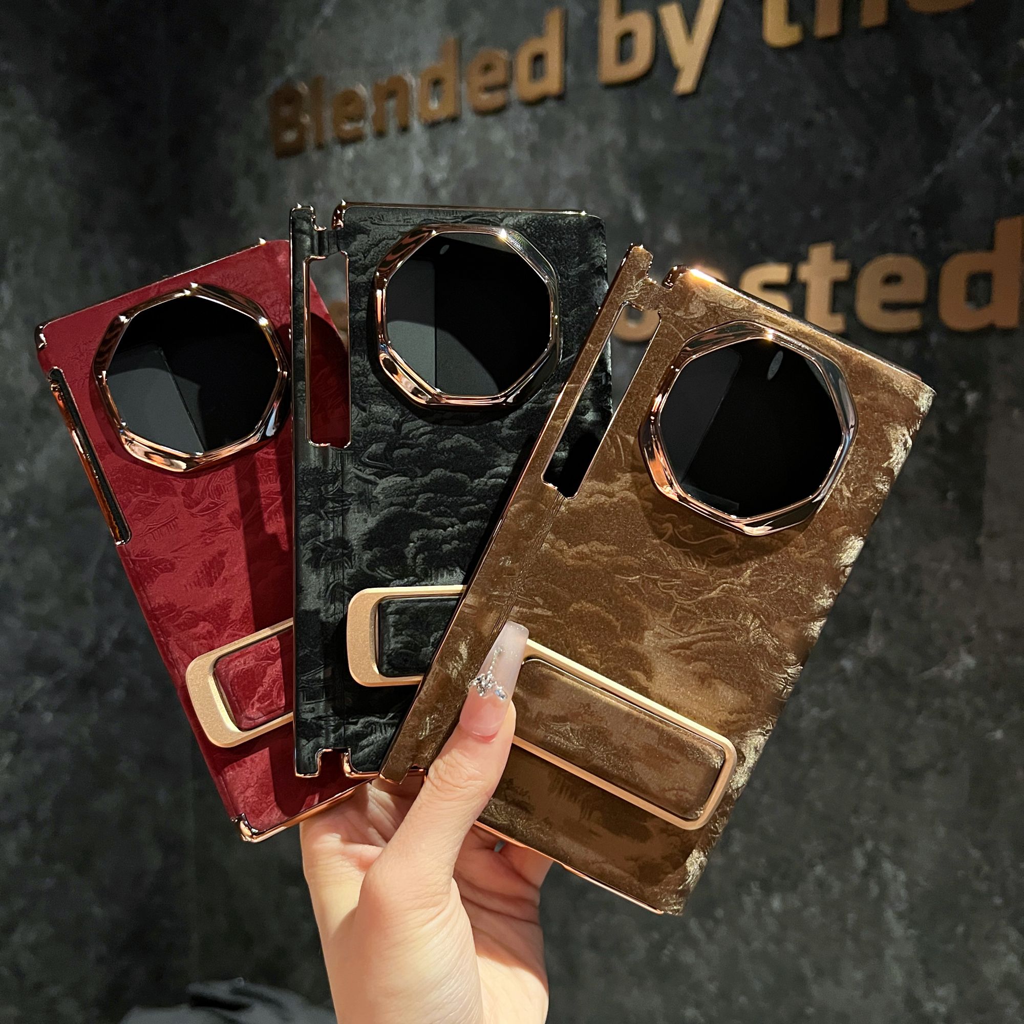 适用华为matext手机壳新款三折叠全包防摔x6典藏版全包x5保护套x3