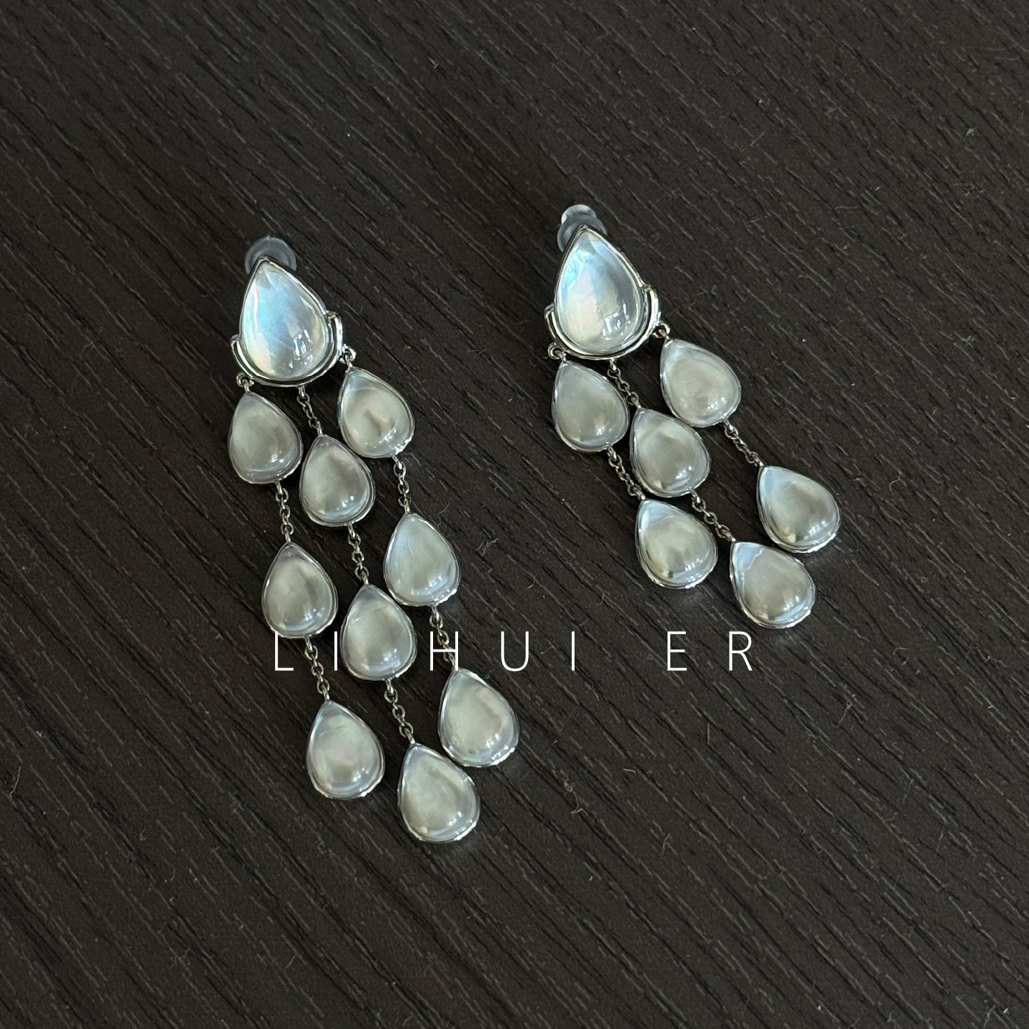 铜合金耳饰 LiHuiEr李慧儿【她山之石】潮流高级感耳饰R5988