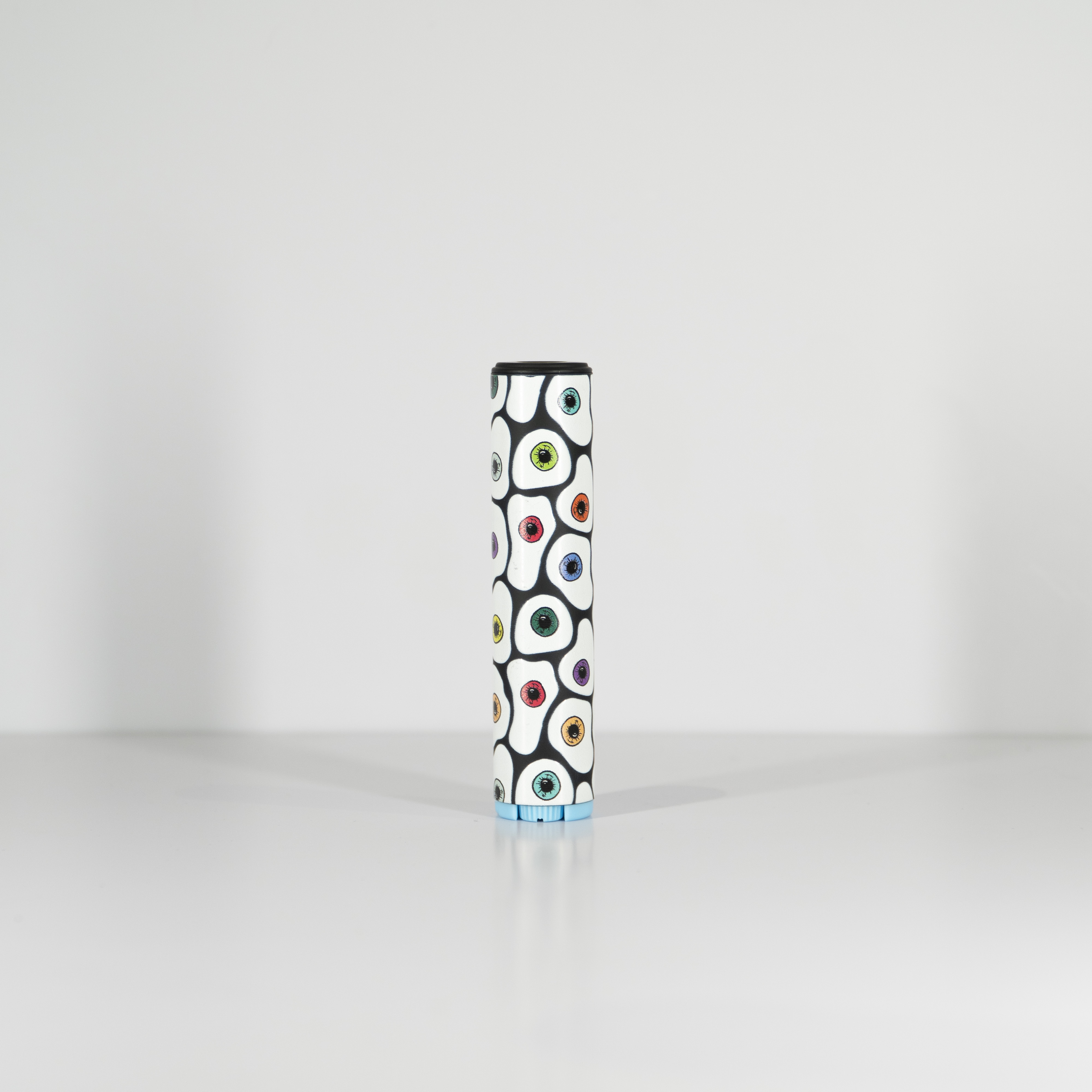 英伽潮玩【圆柱二代】侧按压防风打火机金属工艺高温蓝焰直冲可充气