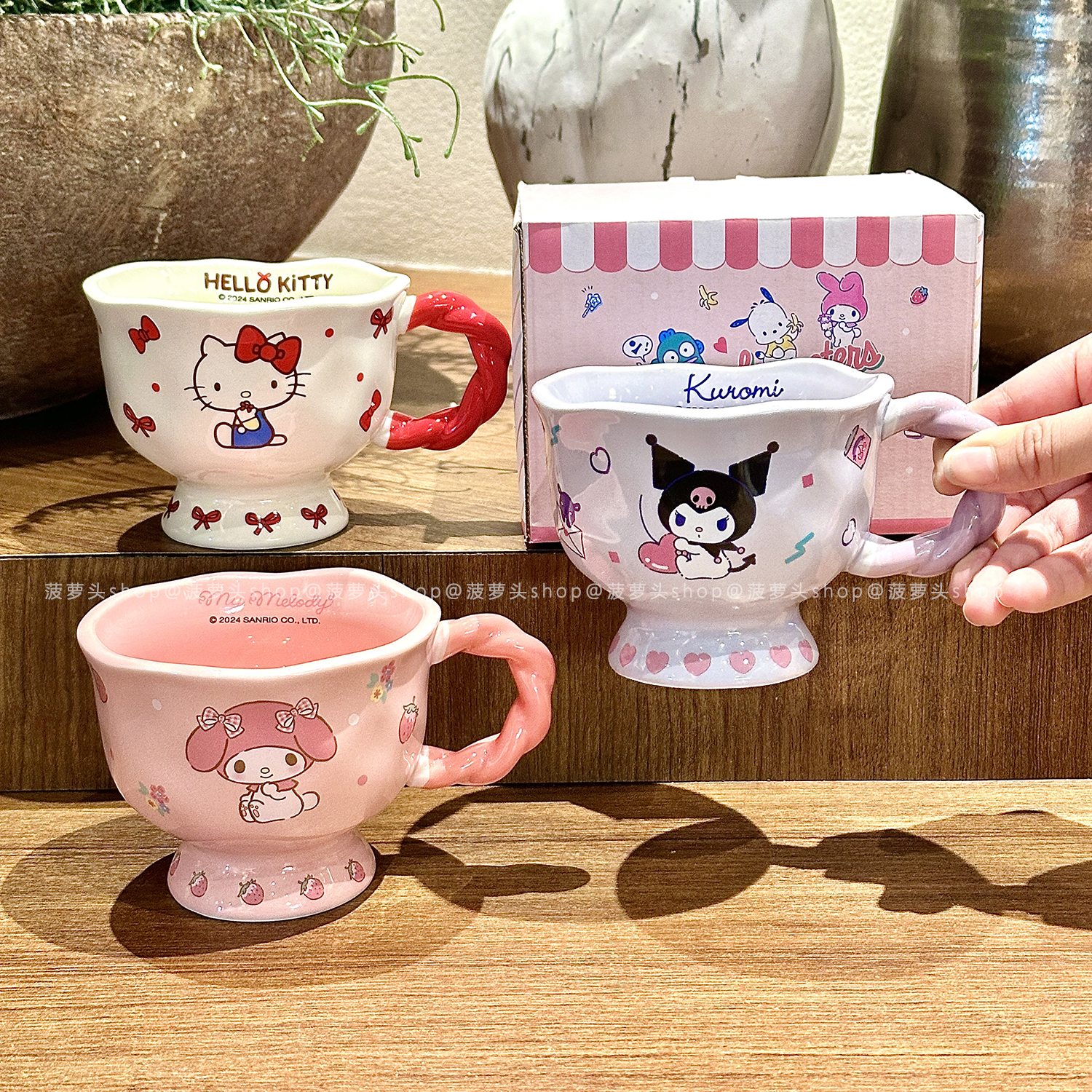 正版授权联名马克杯可爱情侣水杯家用陶瓷杯子生日礼物女高颜值