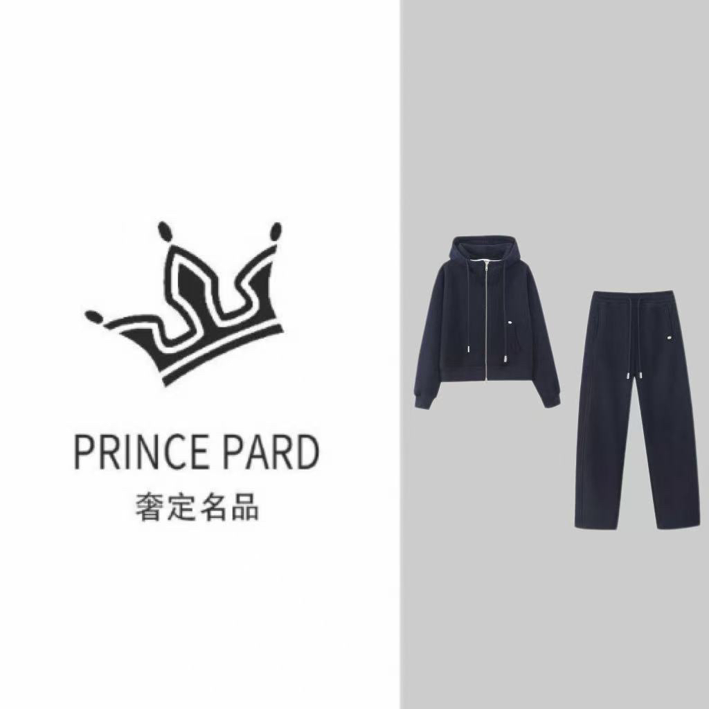 【PRINCE PARD｜奢定名品-S】冬季羊毛-桑蚕丝加绒女士连帽套装T2551