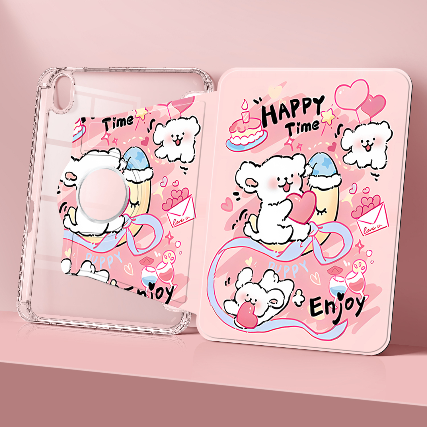 360°旋转适用苹果ipad保护套HUAWEI平板保护壳小米567红米Pro联想