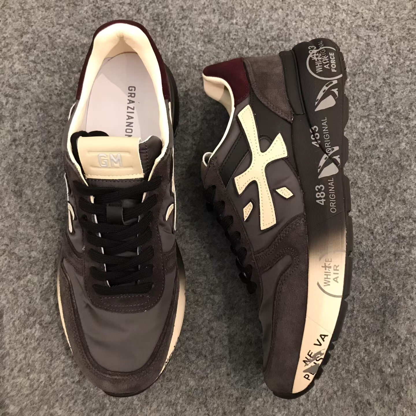 GM原装进口2025秋冬新品运动休闲高端高档百搭时尚男潮鞋7719
