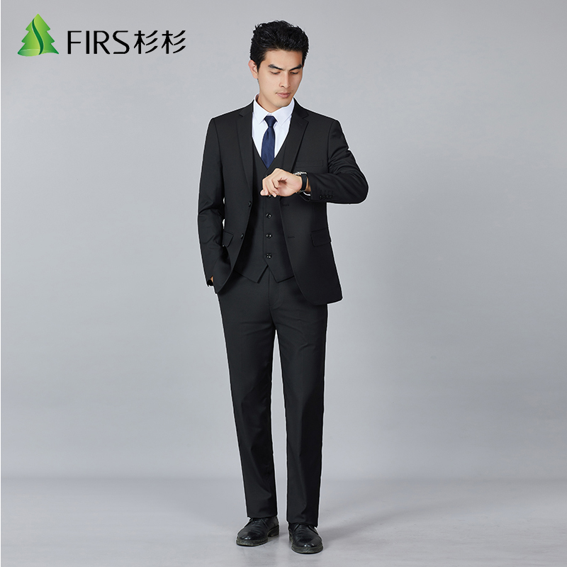 FIRS/杉杉2025男士新款休闲商务西装套装结婚上班职场西装套装