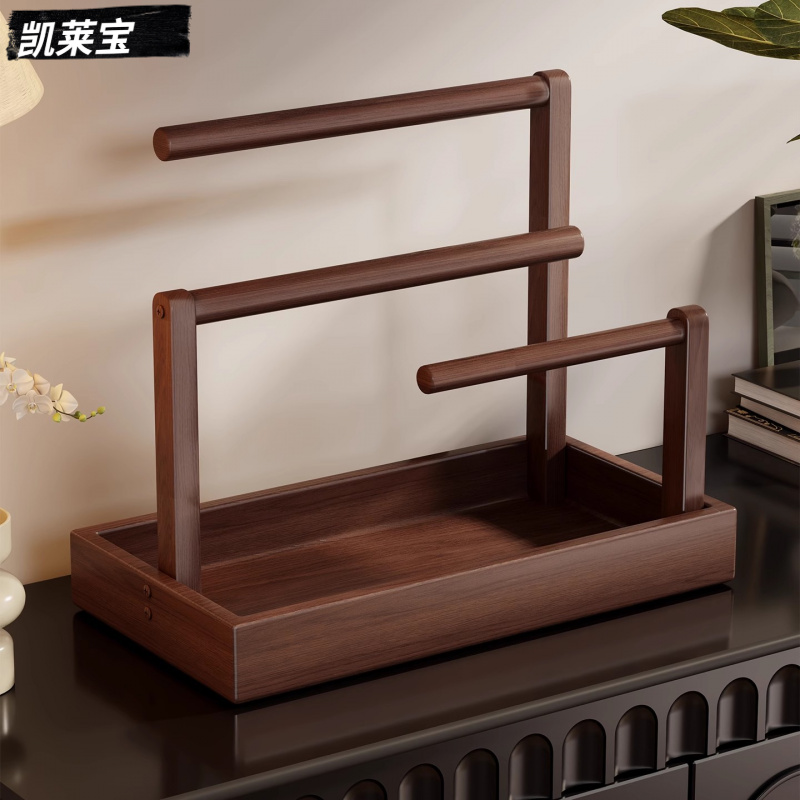 首饰架手串展示架桌面收纳盒水晶手链收纳架饰品置物架钥匙扣挂架