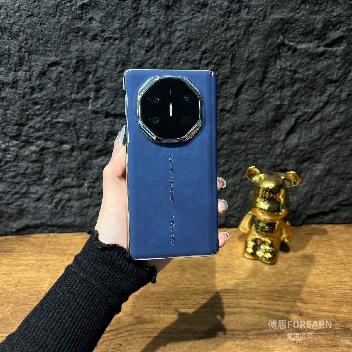 适用于华为matex6手机壳双中轴matex5折叠屏matex3保护套x3新款x5