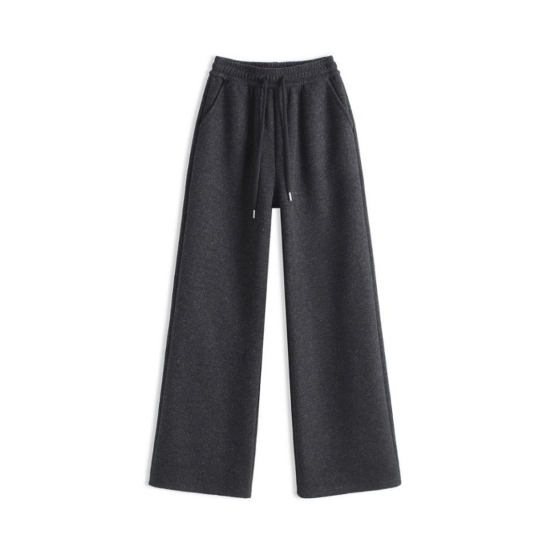 【云朵裤】刺毛呢绒阔腿裤2025秋冬保暖窄版阔腿裤休闲裤