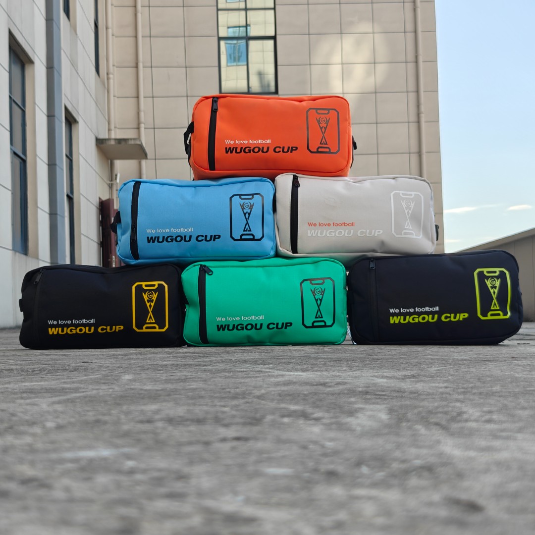 吴钩多助DUOZHU足球运动鞋袋手提鞋包防水运动三仓分离收纳包