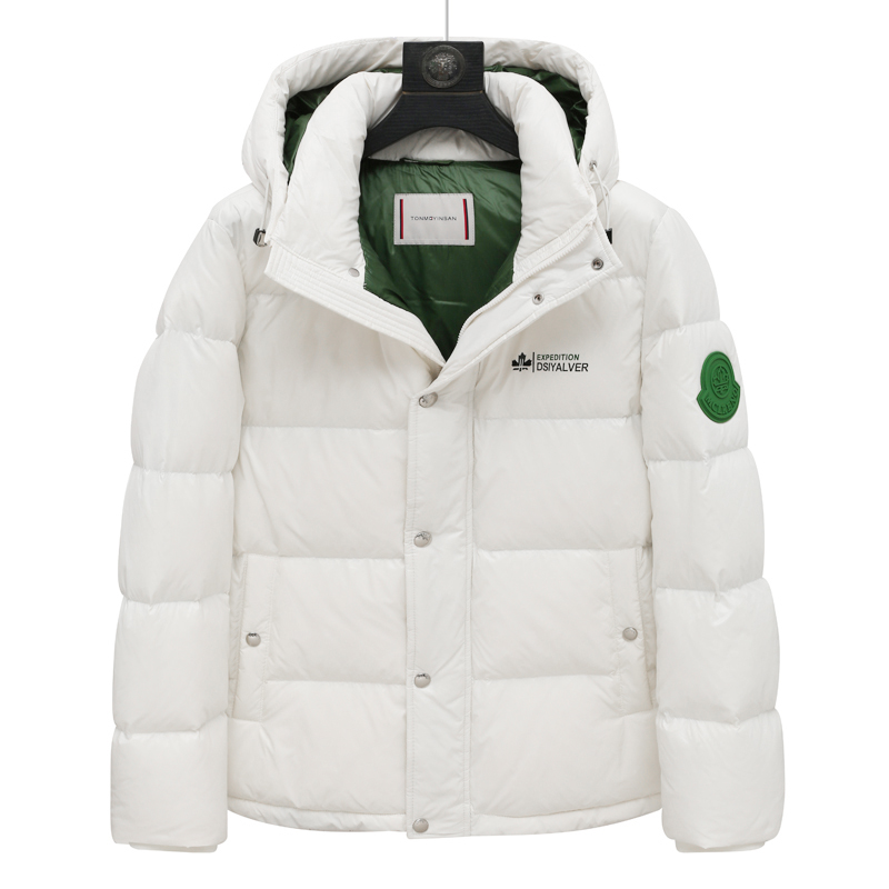 H975冬季厚款男羽绒服 白鸭绒拉链商务休闲保暖防风外套