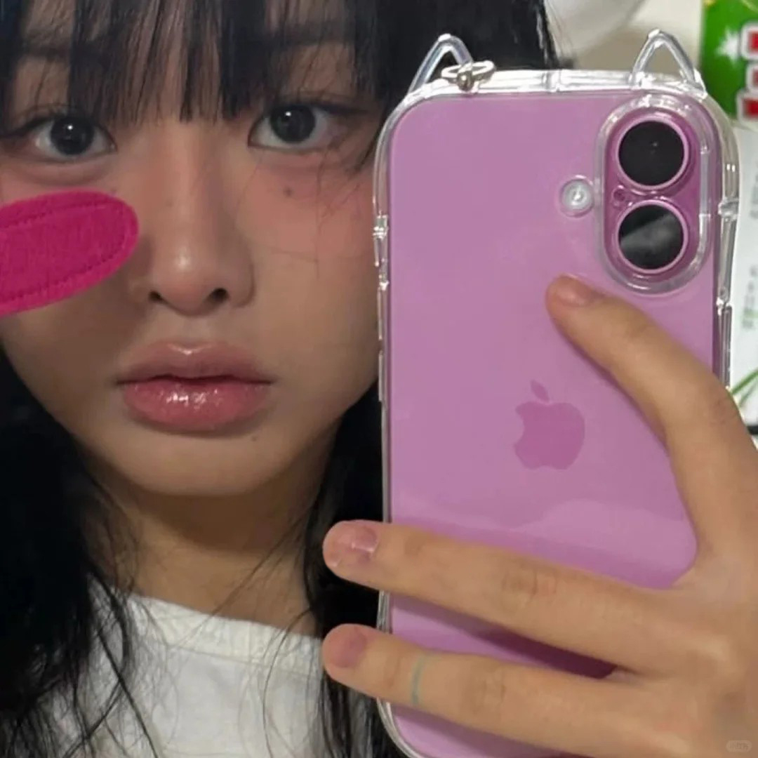 BANCA小蛮腰透明猫耳朵适用苹果16/17promax手机壳iPhone15/14/13