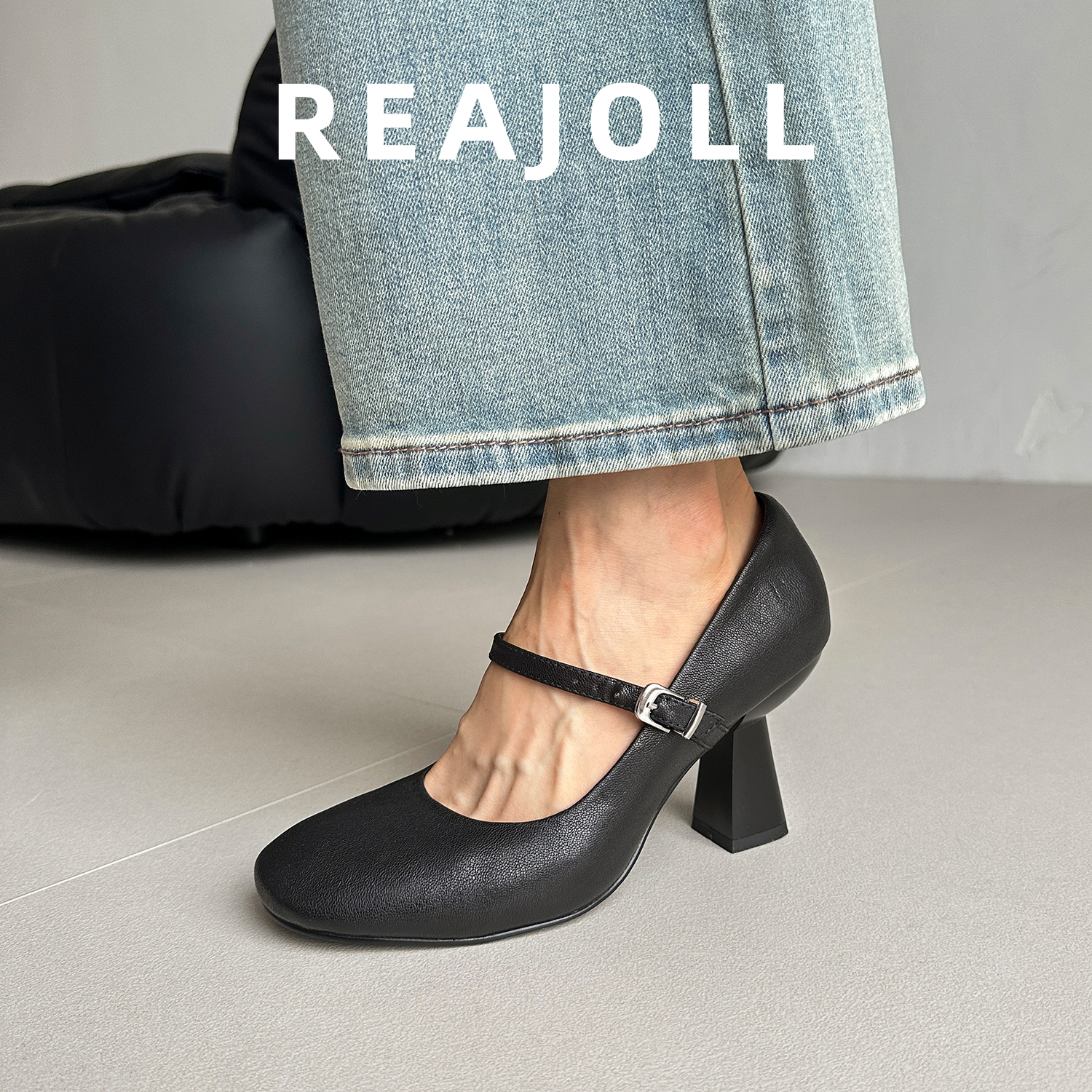 高跟鞋女气质高级不累脚2025爆款新款配裙子不累脚玛丽珍晚晚女鞋