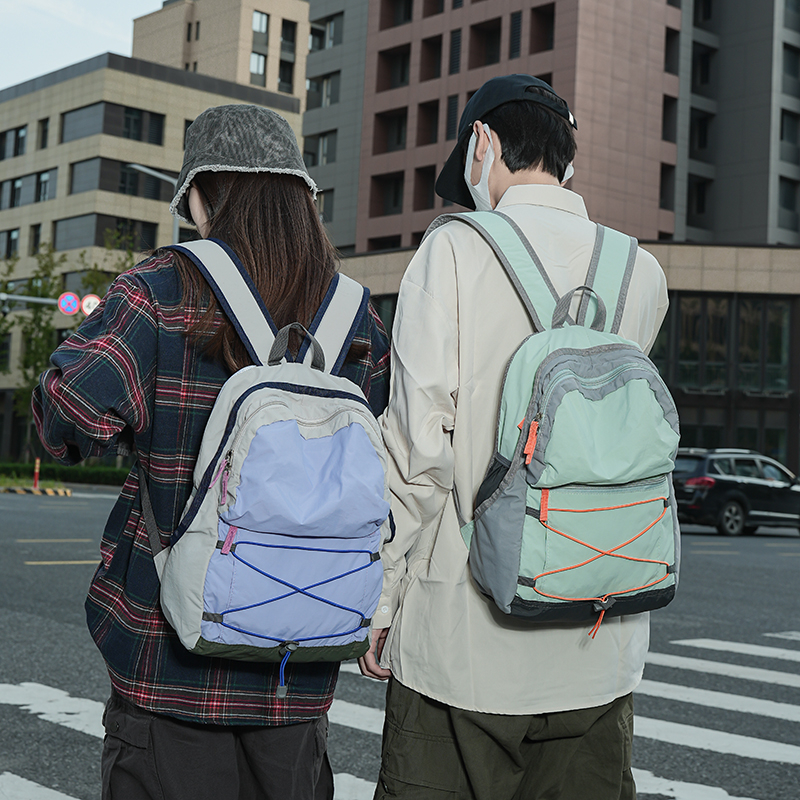 户外登山包双肩包女轻便外出春游徒步爬山小背包旅行骑行运动书包